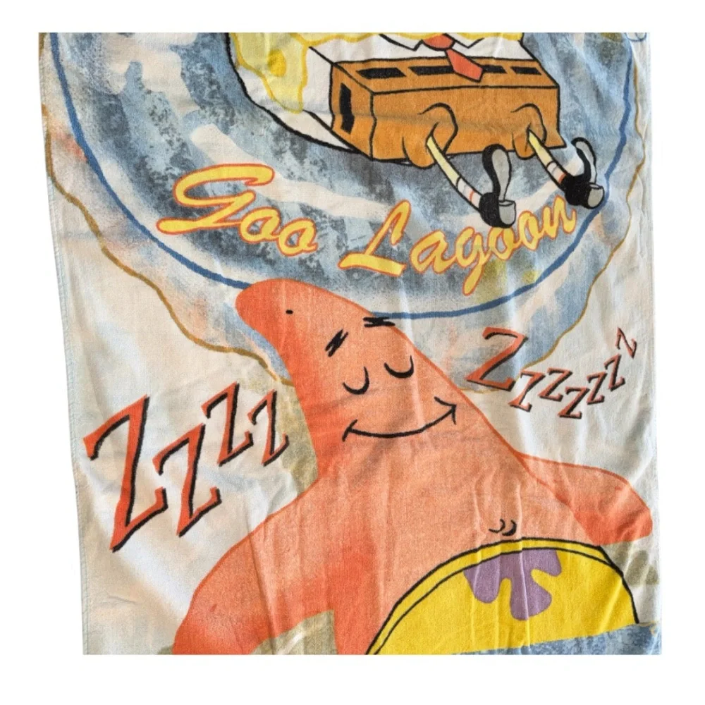 SpongeBob SquarePants “Chillin’ On Goo Lagoon” Beach Towel